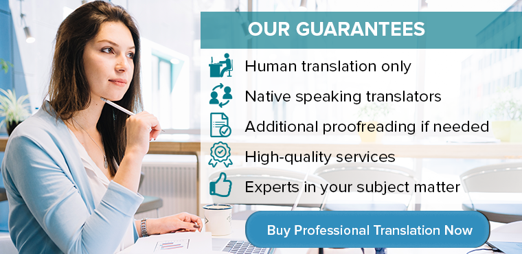 Mashariq translation services guarantee